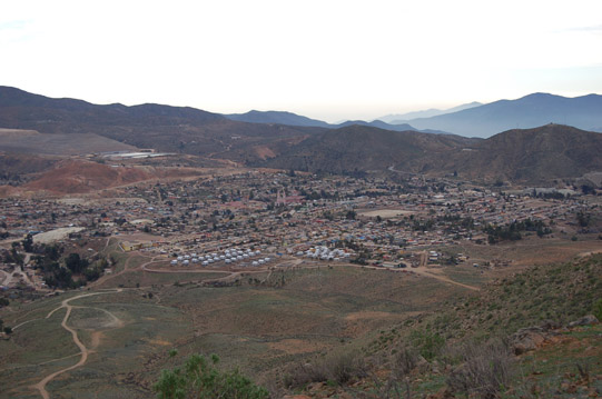 El pueblo de Andacollo.