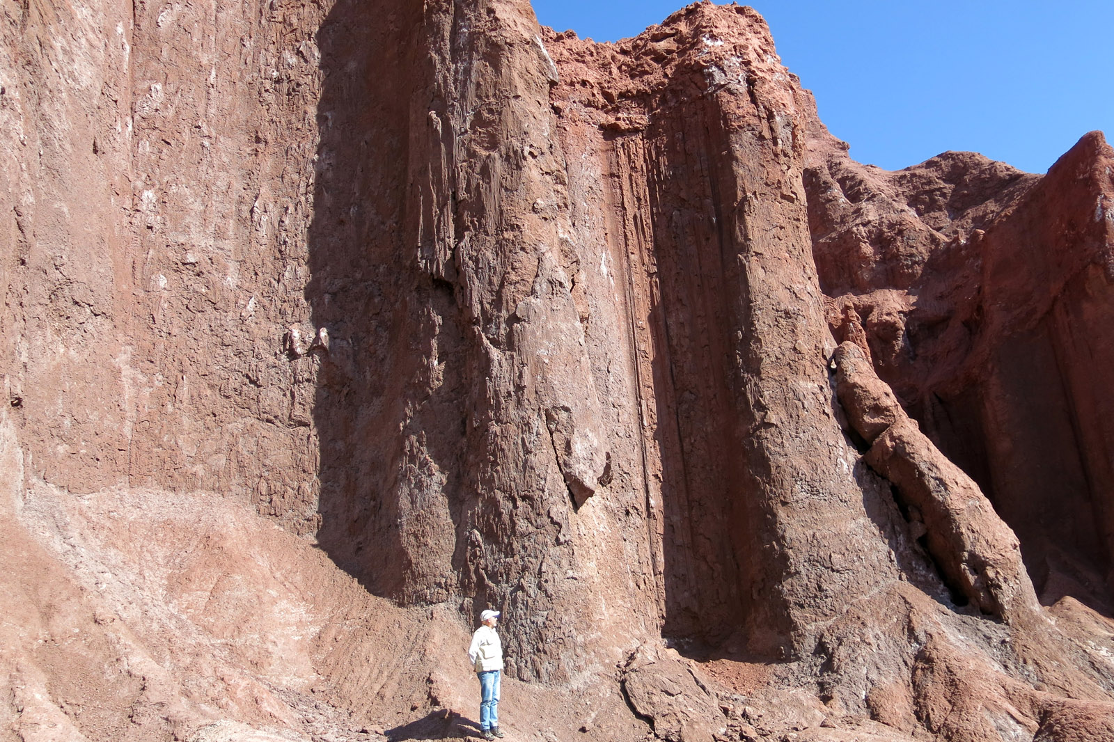 Valle del Arcoíris, formas erosivas en la Formación Tonel.